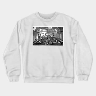 Paper mill, 19th century (C022/9373) Crewneck Sweatshirt